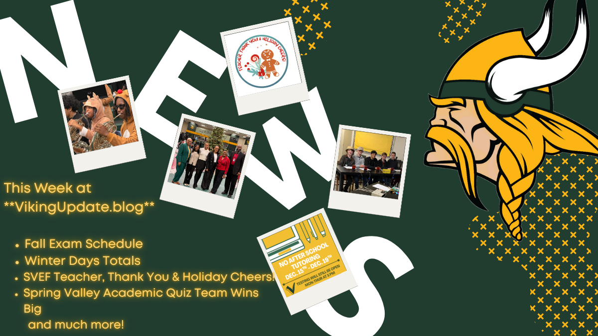 Viking Update December 12th